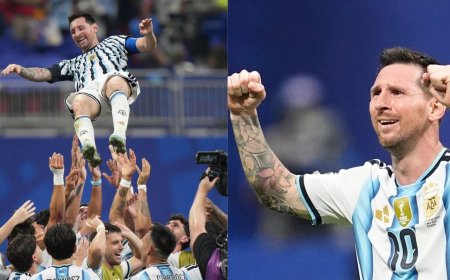 Lionel Messi World Cup: लियोनेल मेसी के जादू से जीता अर्जेंटीना, 2-0 से पिछड़ने के बाद पलटा मैच, क्वार्टर फाइनल में एंट्री