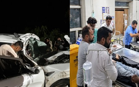 Rajasthan Road Accident: राजस्थान में भीषण सड़क हादसा, डंपर से टकराई तेज रफ्तार स्कॉर्पियो, 5 युवकों की मौके पर ही मौत