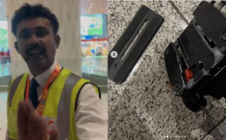 Air India Express: गोवा-मुंबई फ्लाइट में टूटा फिल्ममेकर का महंगा ट्राइपॉड, एयरलाइन के खिलाफ फूटा गुस्सा