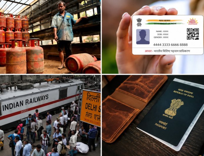 New Rules From 1 July 2026: आज से बदल गए आधार, पासपोर्ट, एलपीजी और क्रेडिट कार्ड के नियम, जेब पर होगा सीधा असर