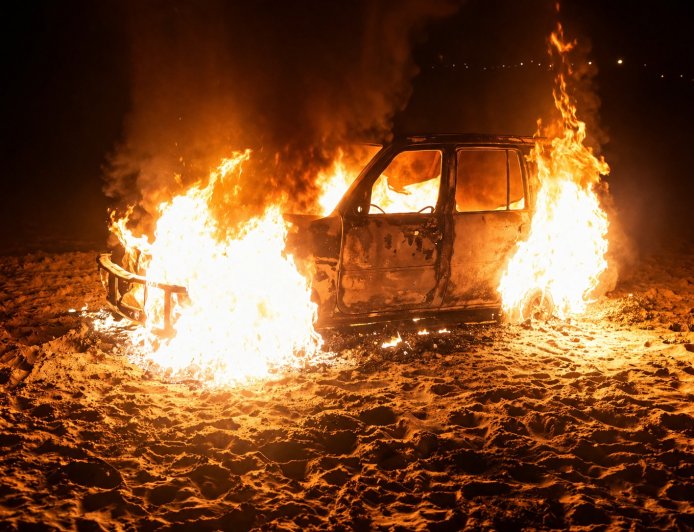 Delhi Police Scorpio Fire: दिल्ली में थाना प्रभारी की स्कॉर्पियो कार में लगी भीषण आग, बाल-बाल बचे SHO और ड्राइवर