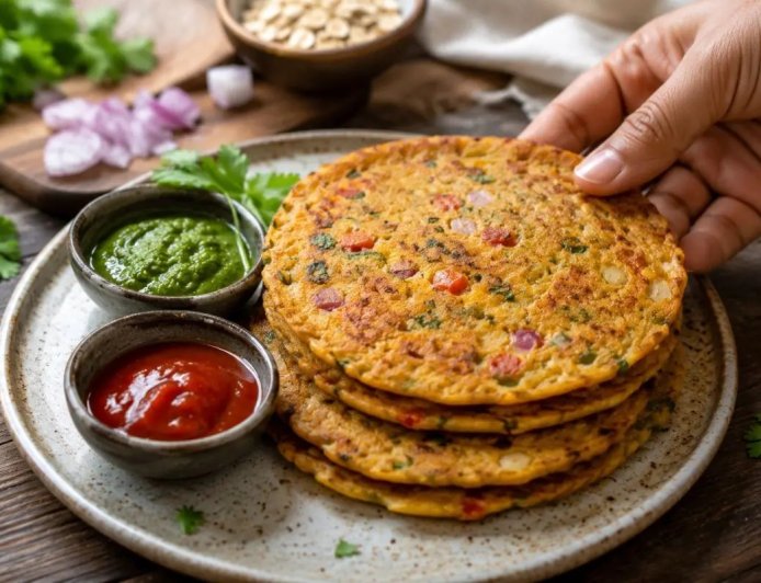 Besan Oats Pancake Recipe: नाश्ते में बनाएं प्रोटीन से भरपूर बेसन-ओट्स पैनकेक, जानें आसान विधि