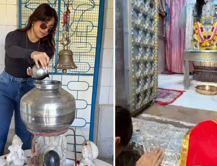 Bhumi Pednekar Trolled: सावन में शिव मंदिर पहुंचीं भूमि पेडनेकर, लुक और चश्मे को लेकर सोशल मीडिया पर हुईं ट्रोल