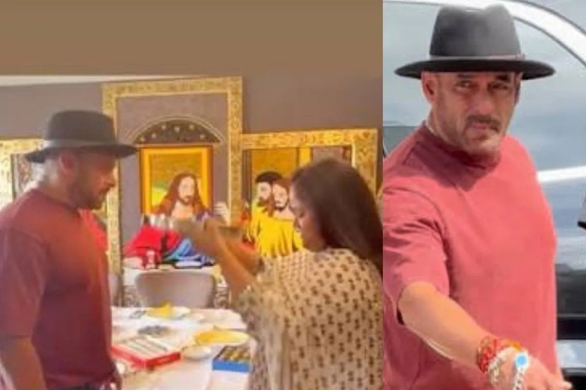 Salman Khan Arpita Raksha Bandhan Video: सलमान खान और अर्पिता का रक्षाबंधन वीडियो वायरल, फैंस ने की जमकर तारीफ