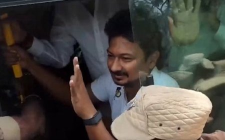 Udhayanidhi Stalin Statement: तृषा वाले बयान पर रिहाई के बाद बोले उदयनिधि स्टालिन- 'एमके स्टालिन का बेटा हूं, गिरफ्तारी से नहीं डरता'