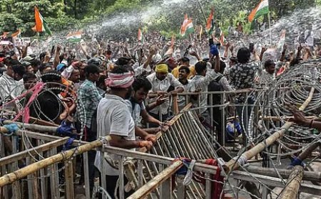 Jharkhand BJP Protest: छात्रों पर लाठीचार्ज के खिलाफ सड़क पर उतरी बीजेपी, पूरे झारखंड में बंद का असर 