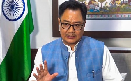 '1, 2 के बाद 3 आता है भाई...' रिजिजू के 'दिमागी नक्सल' वाले पोस्ट पर कांग्रेस ने यूं ली चुटकी, छिड़ी तीखी बहस 