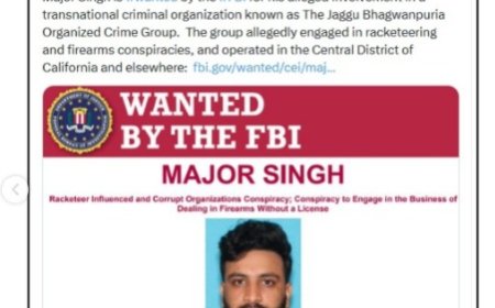 FBI Wanted Notice: पंजाब के मेजर सिंह को अमेरिकी जांच एजेंसी FBI ने घोषित किया वांटेड, अंतरराष्ट्रीय क्राइम सिंडिकेट से जुड़े तार