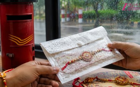 Rakshabandhan 2026: डाक विभाग लाया वाटरप्रूफ राखी लिफाफा, स्पीड पोस्ट पर 10% की छूट से बुकिंग में भारी उछाल
