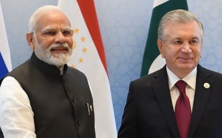Narendra Modi Uzbekistan Tour: भारत-उज्बेकिस्तान शिखर वार्ता आज, ऊर्जा, व्यापार और डिजिटल कनेक्टिविटी पर होंगे बड़े समझौते
