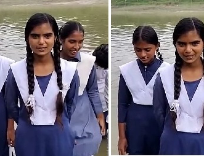'नमस्ते डीएम अंकल, स्कूल जाते वक्त कपड़े भीग जाते हैं': नदी में खड़े होकर बच्चों ने लगाई पक्के पुल की गुहार, वीडियो वायरल होते ही एक्शन में प्रशासन