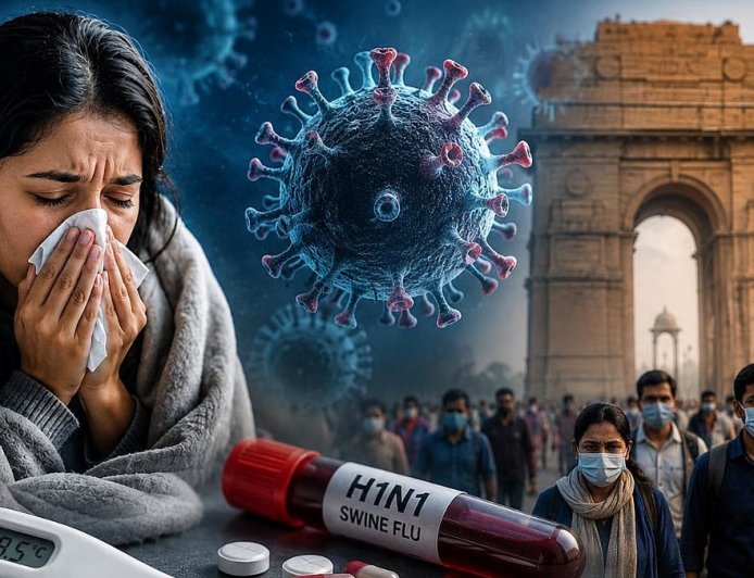Delhi Swine Flu Surge: दिल्ली में स्वाइन फ्लू का कहर, H1N1 मरीजों की संख्या 2729 पहुंची, 24 घंटे में 125 नए केस 