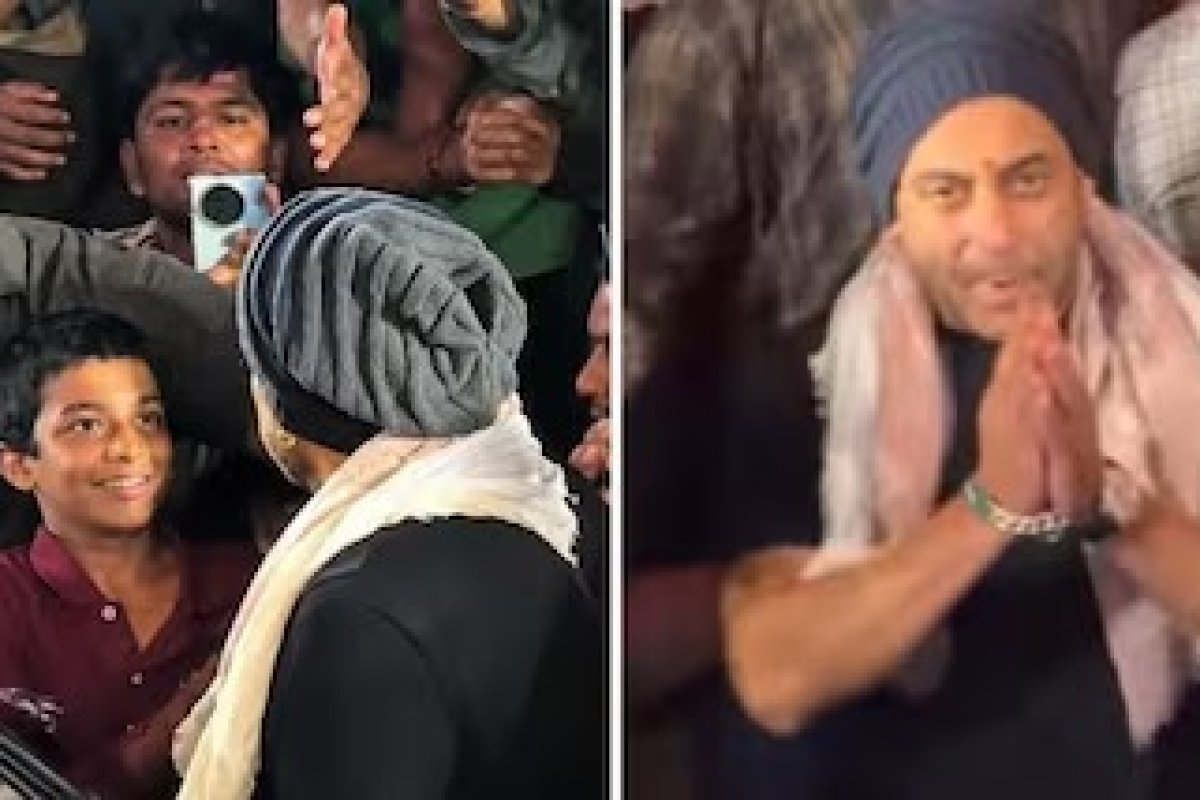 Salman Khan Ganpati Darshan: मुंबई में बप्पा के दर्शन करने पहुंचे सलमान खान, भीड़ ने घेरा तो हाथ जोड़कर मांगी राह