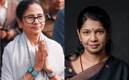 Third Front Politics: कांग्रेस से राहें अलग होने के बाद तीसरे मोर्चे की तैयारी में DMK, कोलकाता में ममता बनर्जी से मिलीं कनिमोझी