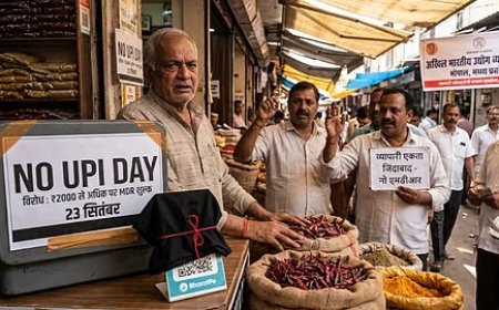 MP Business News: मध्य प्रदेश में व्यापारियों का 'नो यूपीआई डे', डिजिटल पेमेंट छोड़ केवल नकद लेन-देन का आह्वान