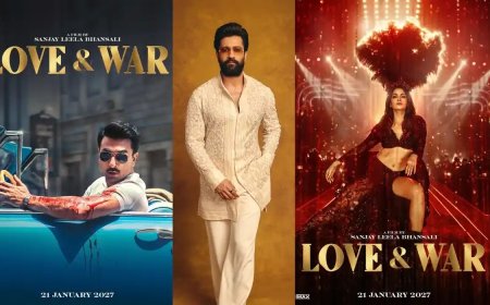 Love and War: रणबीर-आलिया के बाद विक्की कौशल का पहला लुक रिलीज, रेट्रो अंदाज ने जीता फैंस का दिल