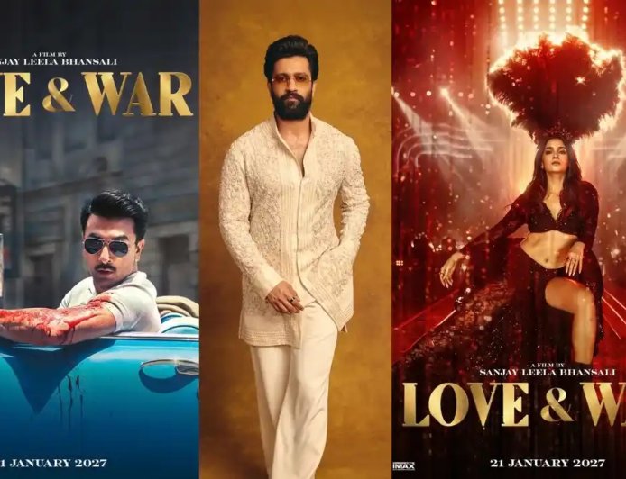 Love and War: रणबीर-आलिया के बाद विक्की कौशल का पहला लुक रिलीज, रेट्रो अंदाज ने जीता फैंस का दिल