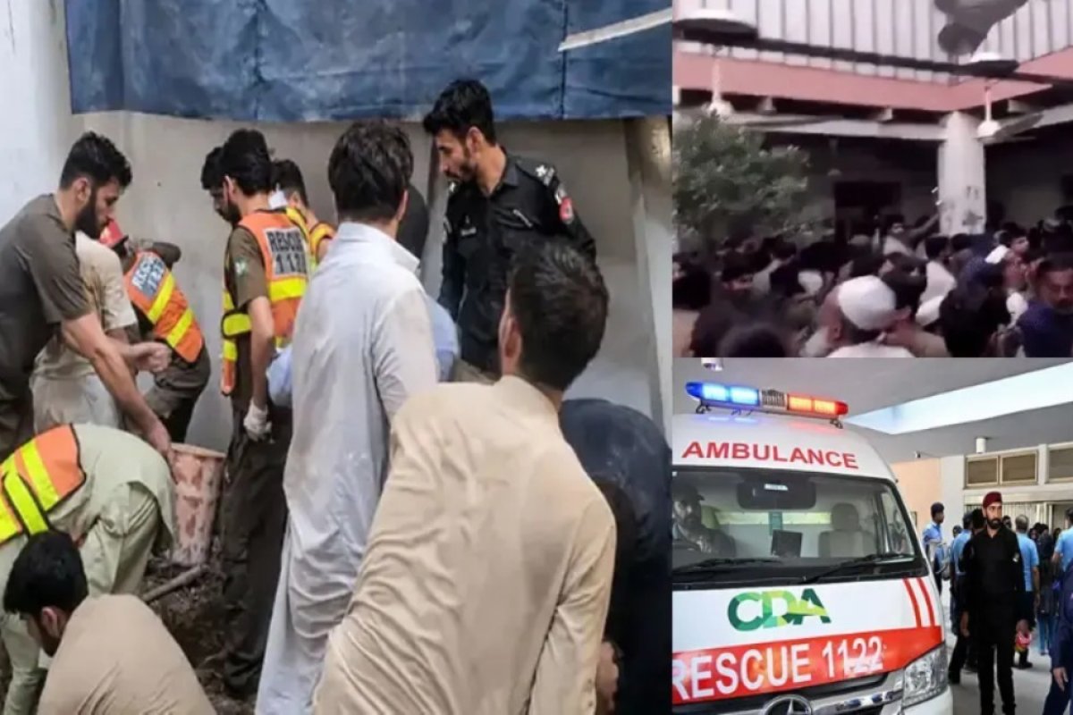 पाकिस्तान के पेशावर में बड़ा हादसा: स्कूल की छत गिरने से 18 बच्चों समेत 19 लोगों की मौत, मलबे में रेस्क्यू ऑपरेशन जारी