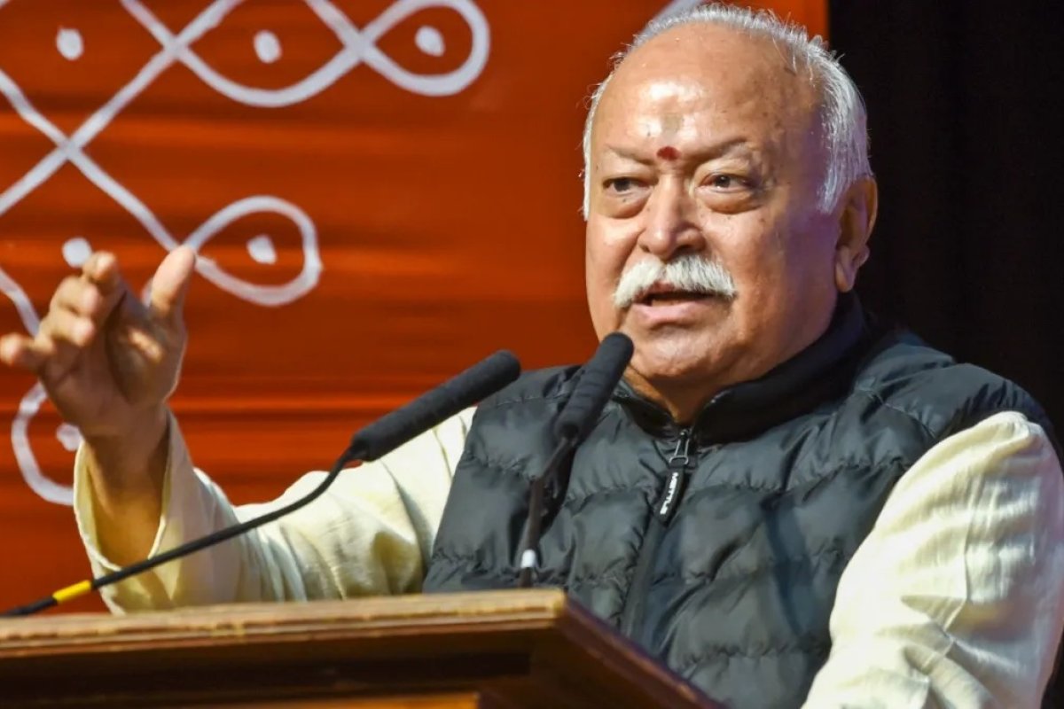 राष्ट्रीय स्वयंसेवक संघ प्रमुख मोहन भागवत का बयान, दुनिया भर में सत्ता परिवर्तन के नाम पर चल रही साजिशों से प्रगतिशील देश भी त्रस्त