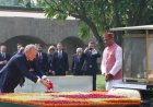 Poland PM India Visit - पोलैंड के प्रधानमंत्री डोनाल्ड टस्क पहुंचे दिल्ली, राजघाट पर महात्मा गांधी को दी श्रद्धांजलि
