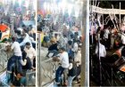 Katihar Fair Accident - बड़ी दुर्गा स्थान में ब्रेक डांस झूले से गिरे लोग, डरावना वीडियो वायरल होने के बाद हंगामा