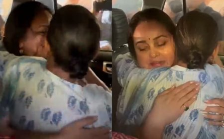 Patna Airport: 11 महीने बाद पटना पहुंचीं रोहिणी आचार्य, रिसीव करने खुद पहुंचे लालू यादव और राबड़ी देवी; बोलीं- 'इसे राजनीति का रंग न दें'