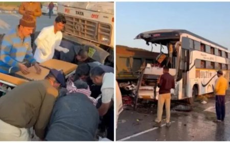 Gujarat Accident: भावनगर में भीषण सड़क हादसा, ट्रेलर में जा घुसी तेज रफ्तार बोलेरो; अलंग शिपयार्ड के 6 कर्मचारियों की मौत
