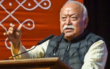 राष्ट्रीय स्वयंसेवक संघ प्रमुख मोहन भागवत का बयान, दुनिया भर में सत्ता परिवर्तन के नाम पर चल रही साजिशों से प्रगतिशील देश भी त्रस्त