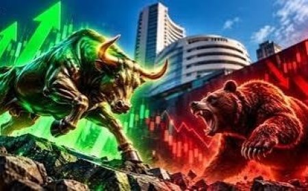 शेयर बाजार में लौटी खरीदारी: सेंसेक्स 829 अंक उछलकर 74,682 के स्तर पर पहुंचा, निफ्टी में भी तेजी