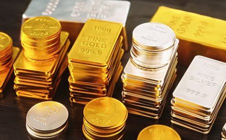 Gold Silver Rates Today - धनतेरस और दिवाली से पहले सर्राफा बाजार में हलचल, 24K सोना ₹14,344 प्रति ग्राम और चांदी ₹2.20 लाख प्रति किलो पर