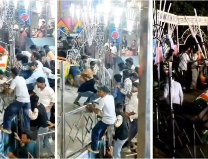 Katihar Fair Accident - बड़ी दुर्गा स्थान में ब्रेक डांस झूले से गिरे लोग, डरावना वीडियो वायरल होने के बाद हंगामा
